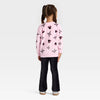 Disney Girl Pink Minnie Mouse Bow Print Pajama Set | Disney in Lebanon
