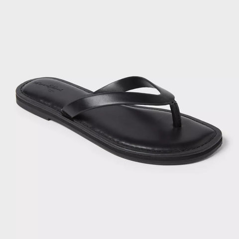 Universal Thread Women's Black Sherry Thong Flip Flops  | Universal Thread In Lebanon