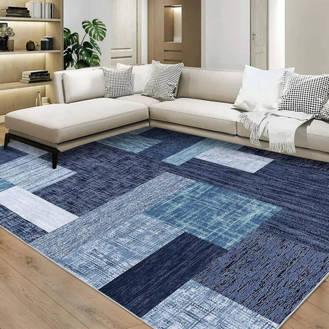 WhizMax Washable Area Rugs with Geometric Plaid Pattern | WhizMax In Lebanon