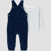 Carter's Baby Boy's Multicolor Striped Long Sleeve T-Shirt and Overalls Set 2 Pieces | Carter's In Lebanon