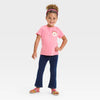 Cat & Jack Girl's Blue Elastic Waistband Flare Leggings | Cat & Jack In Lebanon