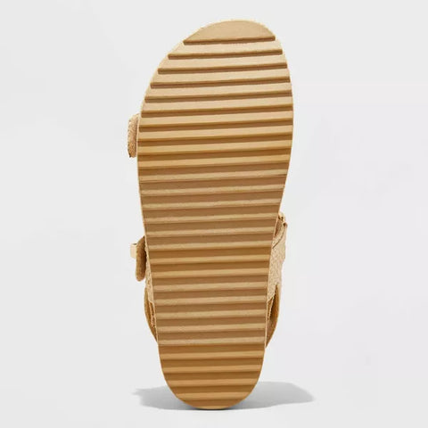 A New Day Women's Tanner Platform Double Band Sandals | A New Day In Lebanon