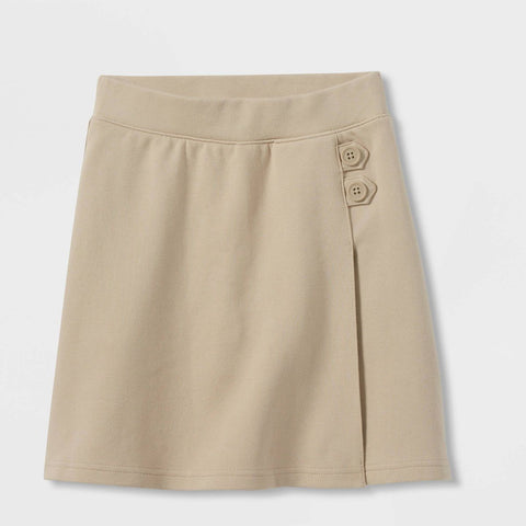Cat & Jack Girl's Beige Pull-On Uniform Knit Skort | Cat & Jack in Lebanon
