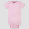 Gerber Baby Girl's Pink Pack Of 4 Short Sleeve Bodysuit | Gerber In Lebanon