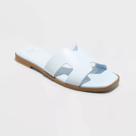 A New Day Women's Baby Blue Nina Slide Slipper |A New Day In Lebanon