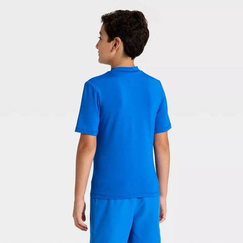 Cat & Jack Boy's Blue Rash Guard T-Shirt | Cat & Jack In Lebanon