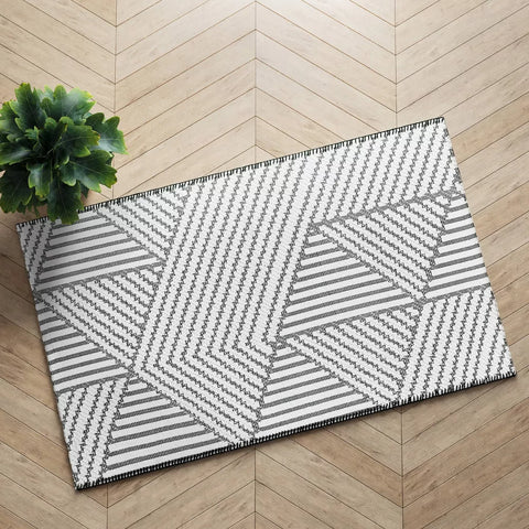 Threshold Washable Geo Accent Rug - 70CMx117CM | Threshold In Lebanon