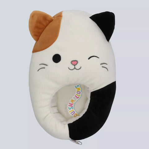 Squishmallows Kids' Cam the Cat Plush Slippers - Off-White  |Squishmallows In Lebanon