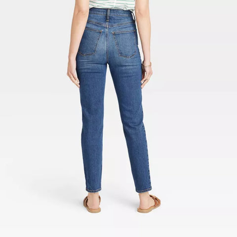 Universal Thread Women's Dark Blue High-Rise 90's Slim Jeans |Universal Thread In Lebanon