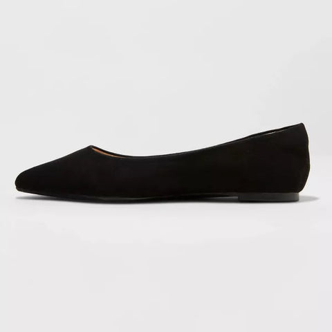 A New Day Women's Black Corinna Wide Width Ballet Flats | A New Day In Lebanon