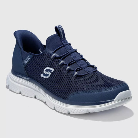 Skechers Sport Men's Blue Moralis Sneaker | Skechers In Lebanon