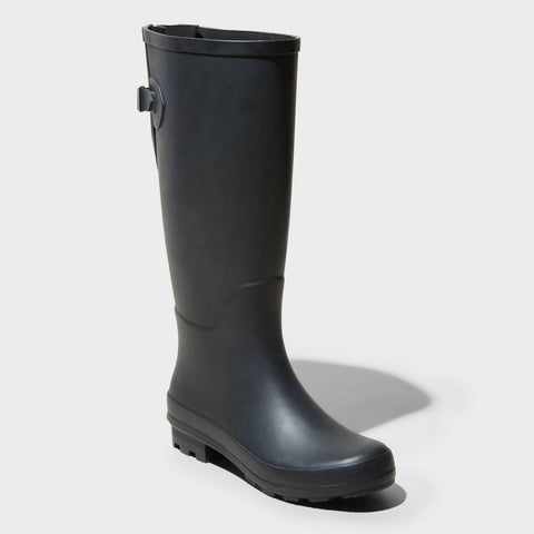 A New Day Women's Black Tall Rain Boots | A New Day In Lebanon