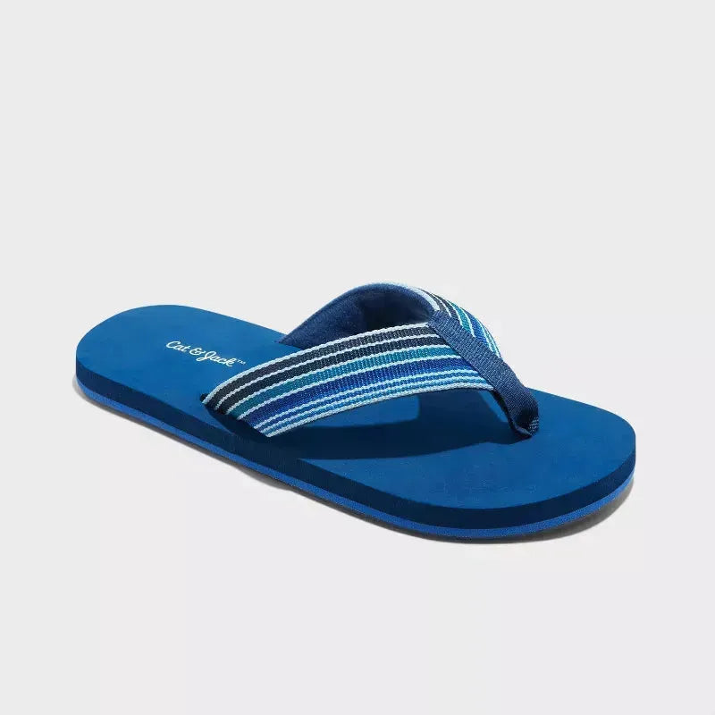Cat&Jack Boys' Navy Jami Flip Slippers | Cat&Jack in Lebanon