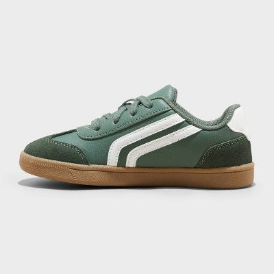 Cat&Jack Boy's Dark Green Boston Retro Court Sneakers| Cat&Jack in Lebanon