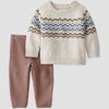 Carter's Baby Boy's Beige & Brown Little Planet Pajama Set 2 Pieces | Carter's In Lebanon