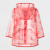 Cat & Jack Girl's Multicolor Cherry Printed Clear Rain Coat Lightweight Hooded Jacket | Cat & Jack In Lebanon