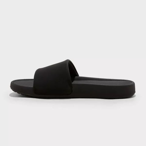 All In Motion Women's Black Makenna Slide Slipper |All In Motion In Lebanon