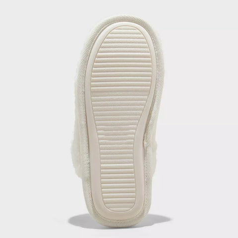 Auden Women's White Floral Emily Scuff Slippers |Auden In Lebanon