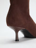 Guess Women's Dark Brown Suede Yanka Heel Boots