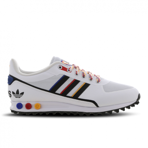 Adidas Men's White LA Trainer II Sneakers | Adidas In Lebanon