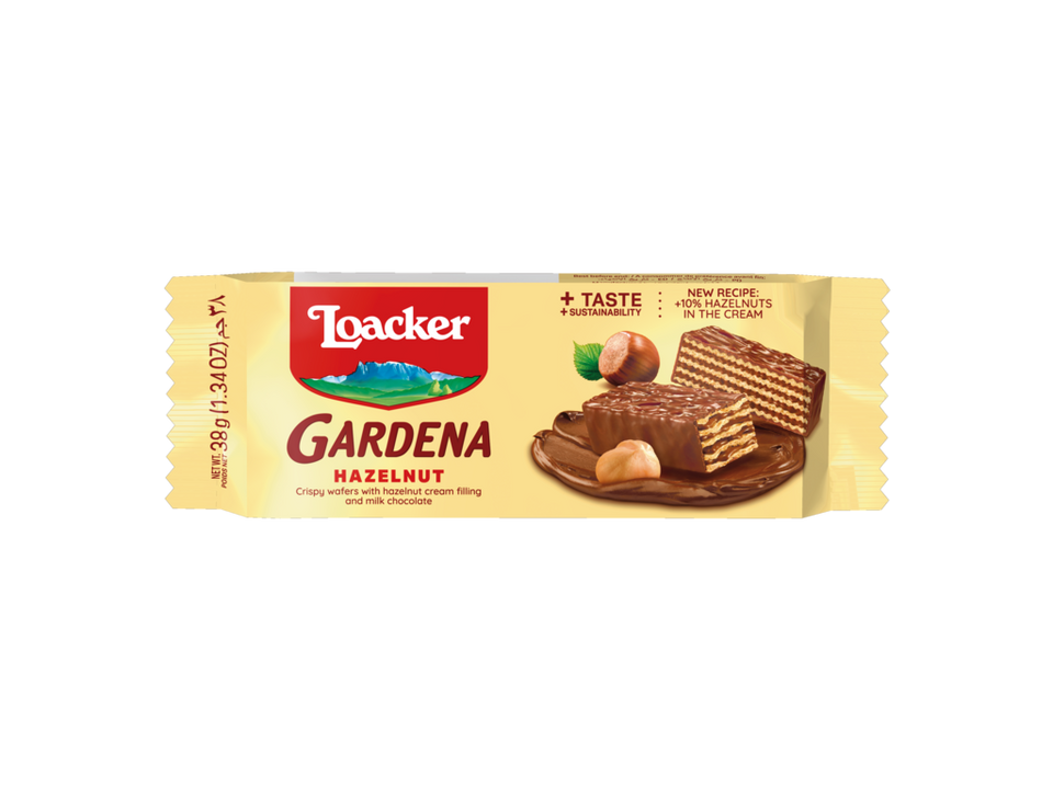 Loacker Gardena Hazelnut Wafers 38g | Loacker In Lebanon