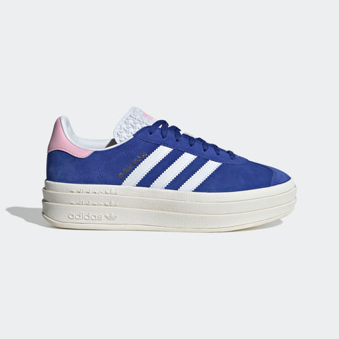 Adidas Women's Indigo & White Gazelle Bold W Sneakers |Adidas In Lebanon