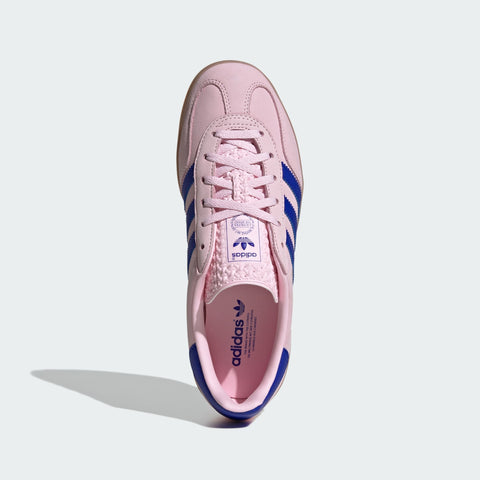 Adidas Women's Light Pink & Blue Gazelle Sneakers | Adidas In Lebanon