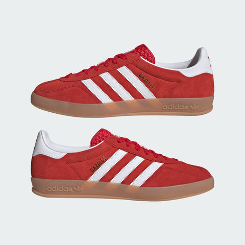 Adidas Men's Red Gazelle Indoor Sneakers  |Adidas in Lebanon