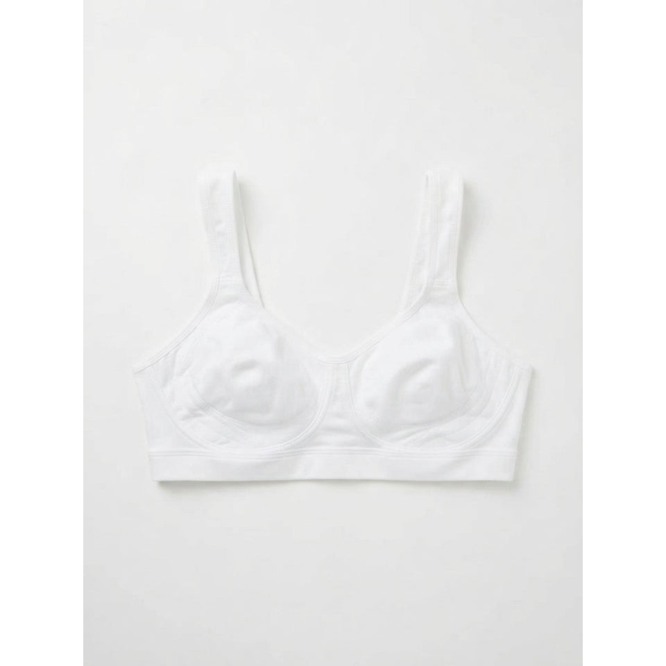 Playtex Women's White Everyday Support Full-Coverage Bra