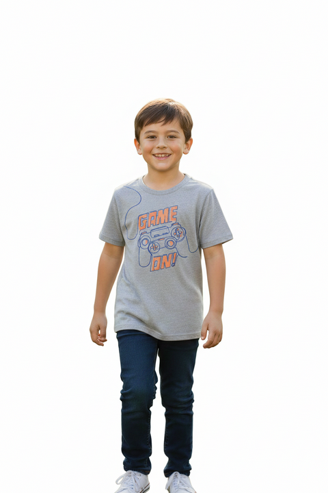 Cat & Jack Boys' Gray Game On Controller T-Shirt | Cat & Jack in Lebanon
