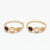 SD Women's Gold-Tone Mixed Accent Hoop Earrings
