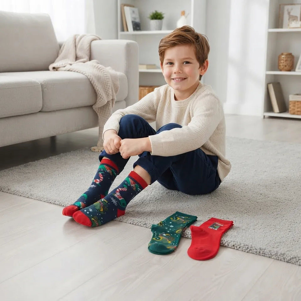 Sinsay Boy's Multicolor Holiday 3-pack Socks