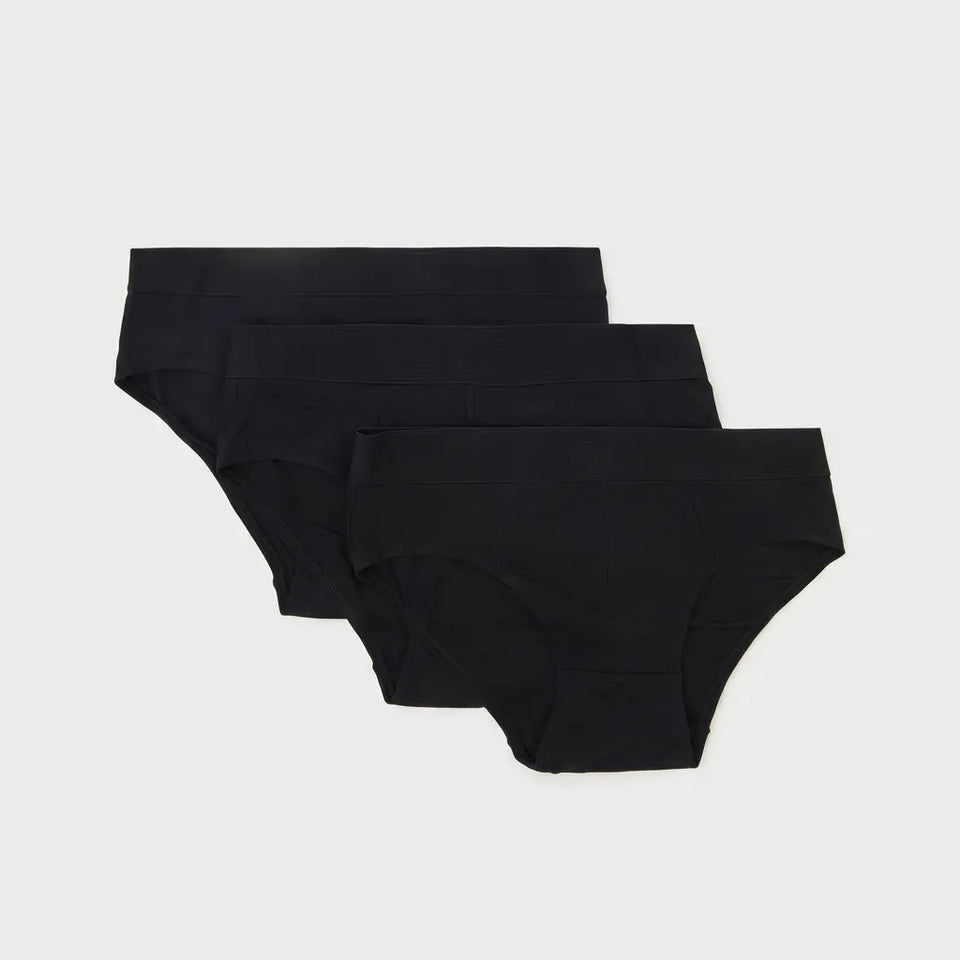 Sinsay Men's Black 3-Pack Classic Briefs