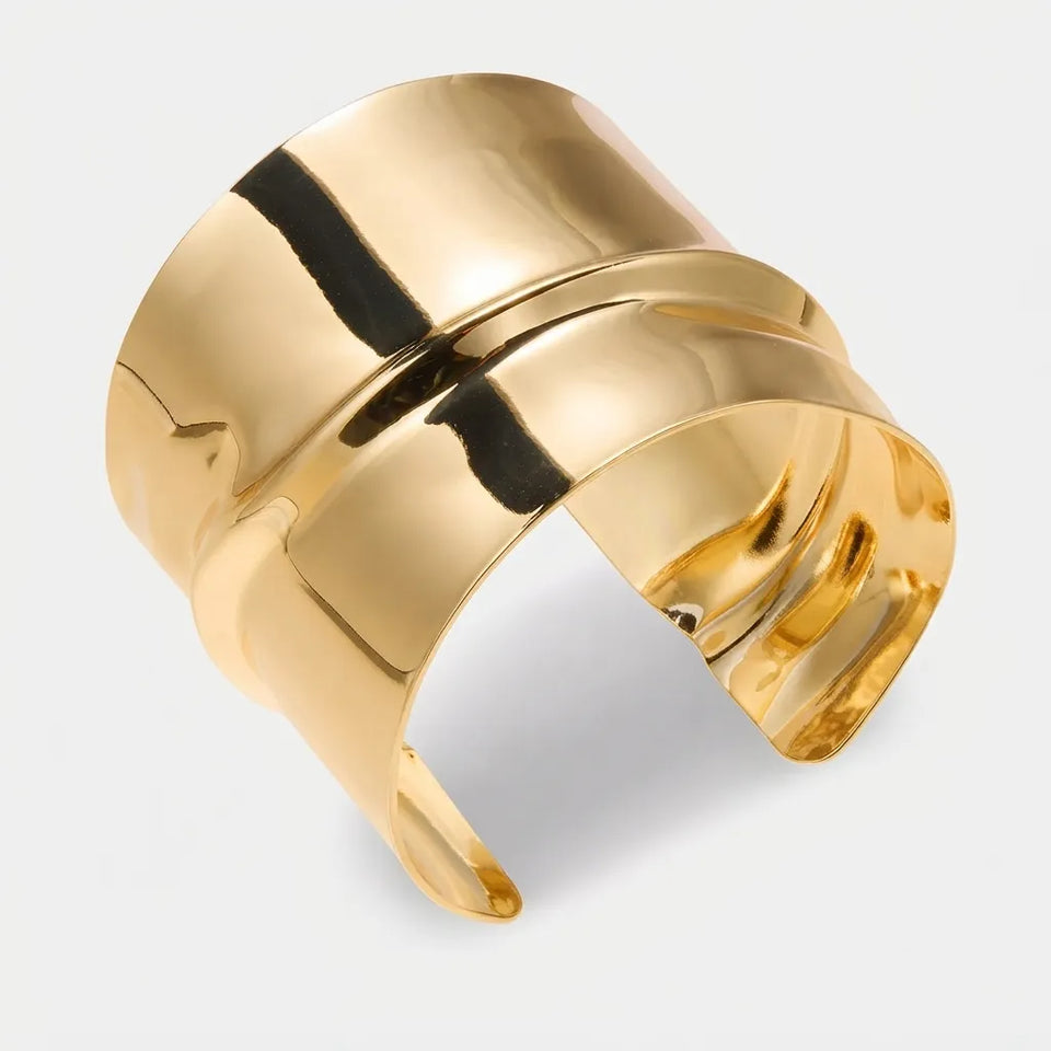 I.N.C. International Concepts Women's Gold Sculpted Cuff Bracelet