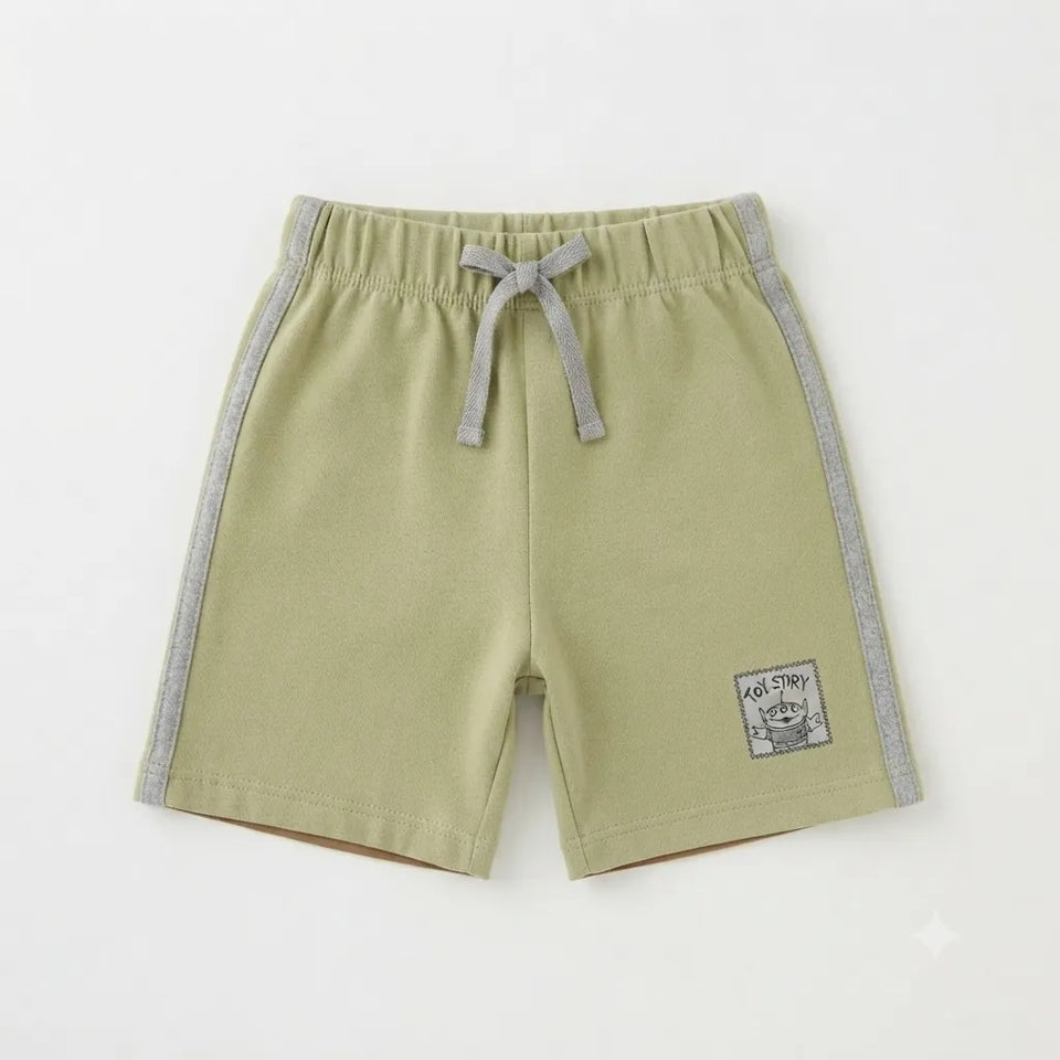 Disney Toy Story Boy's Light Green Elastic Waist Shorts |Disneyin Lebanon