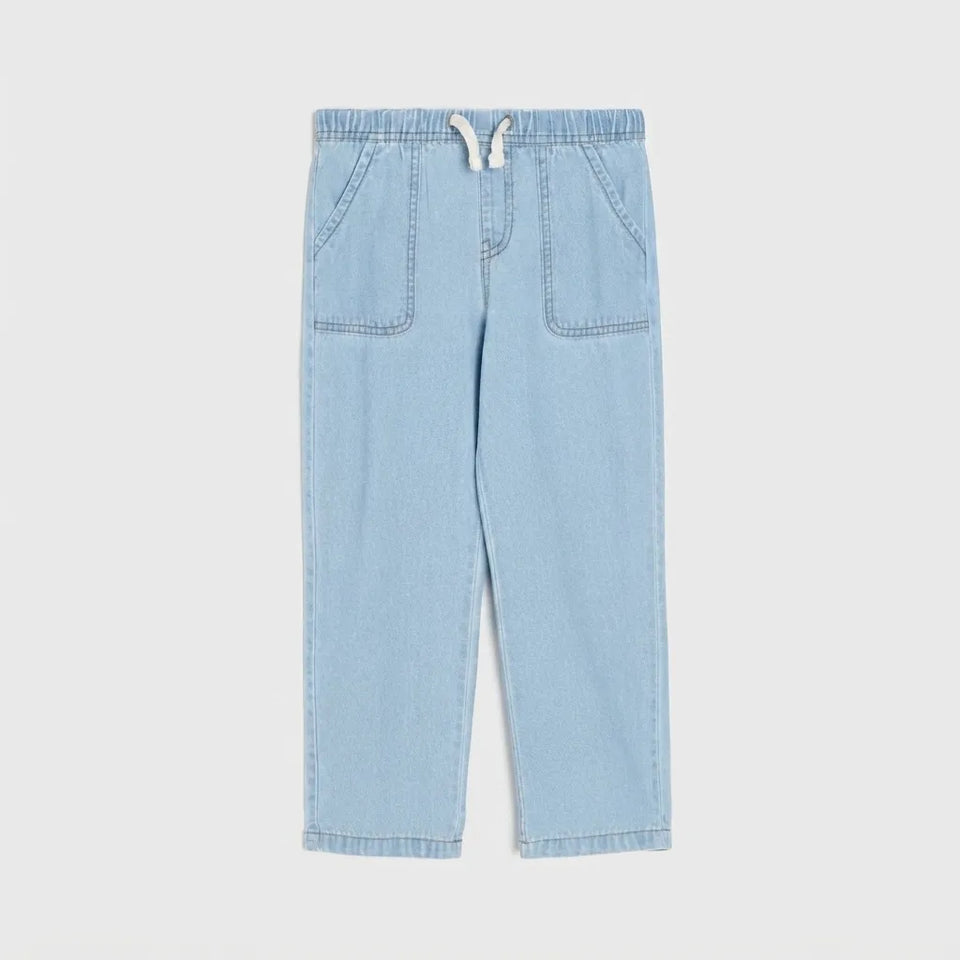Sinsay Boy's Blue Elastic Waistband Jeans