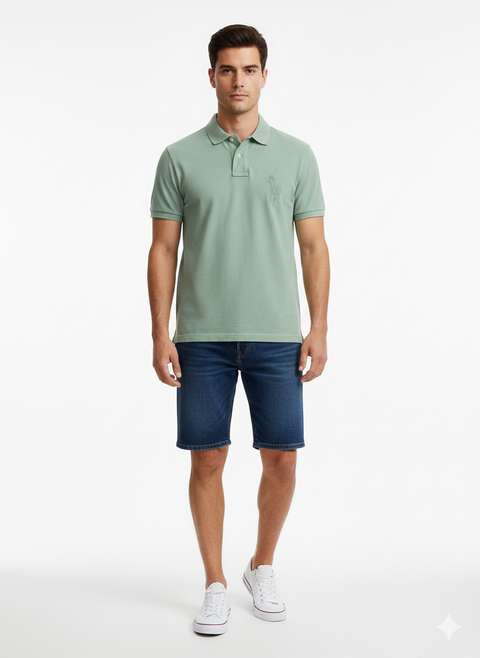 Polo Ralph Lauren Men's Green Polo Shirt | Polo Ralph Lauren in Lebanon