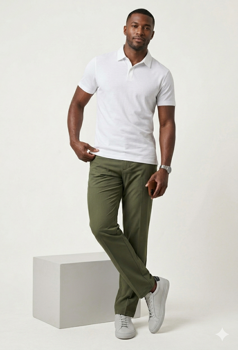32 Degrees Men's Olive Green Chino-Style Performance Pants | 32 Degrees  in Lebanon