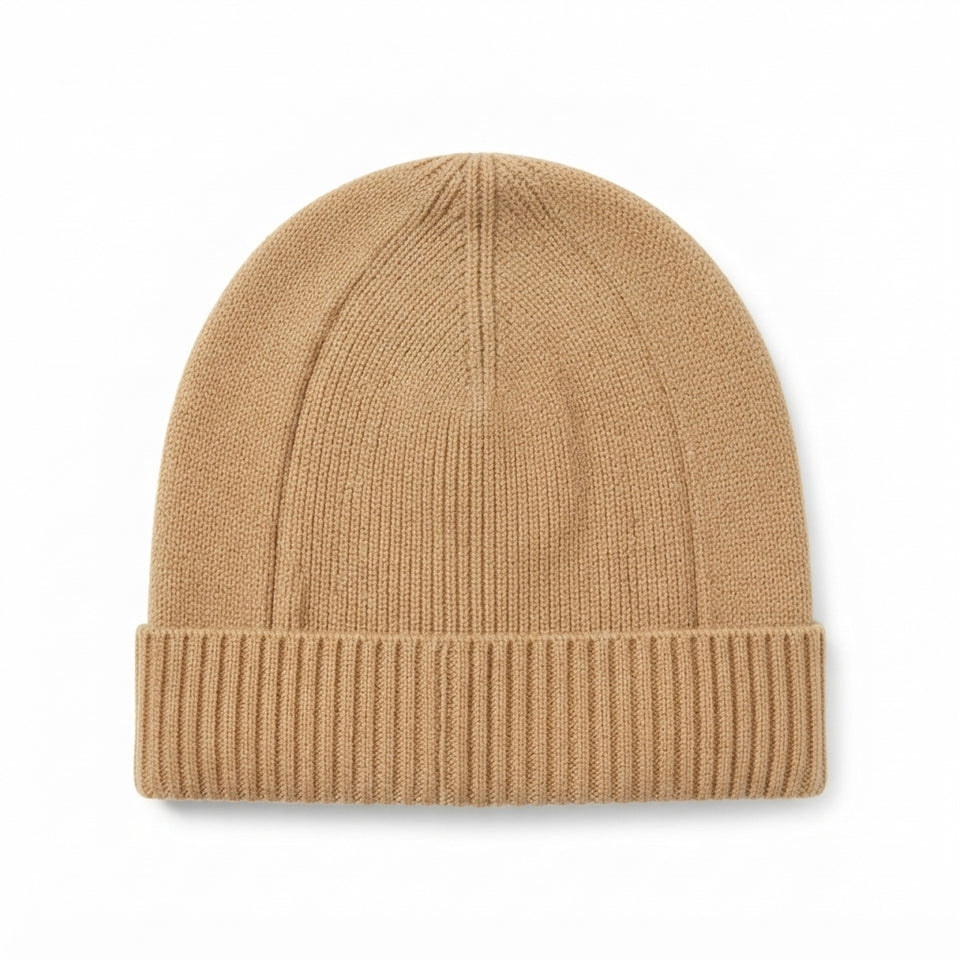 Alfani Men's Beige Skull-Cap Beanie