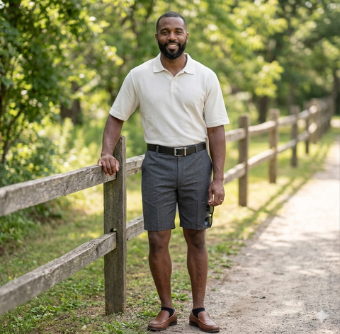 Pebble Beach Men's Washed 36 Dry-Luxe Performance Shorts|Pebble Beach In Lebanon