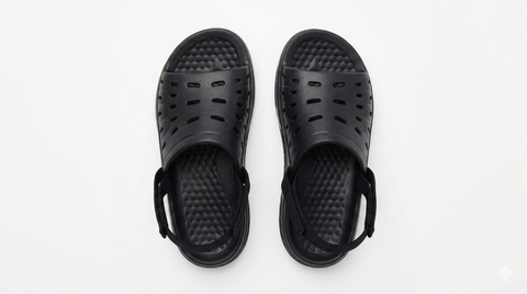 Joybees Boy's Black Vista Slides Slipper|Joybees In Lebanon