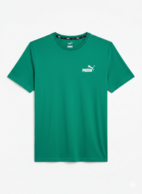 Puma Men's Green Short Sleeve Logo T-Shirt | Puma in Lebanon