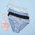 Sinsay Women's Multicolor 5-Pack Front Decorative Bow Briefs