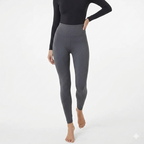 32 Degrees Women's Gray High-Waist Charcoal Leggings | 32 Degrees in Lebanon