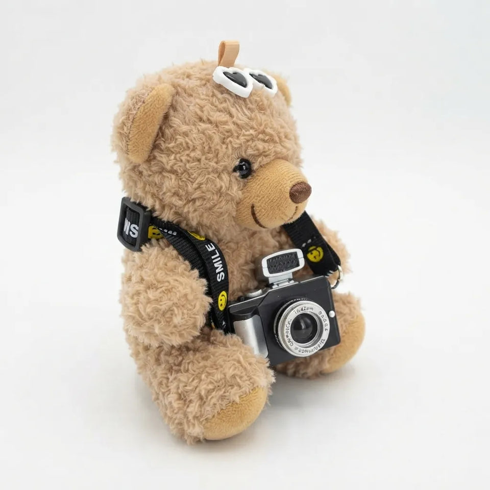BCB Generation Women's Brown Bear Bag Charm