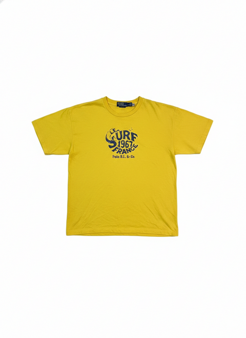 Polo Ralph Lauren Men's Yellow Graphic T-Shirt | Polo Ralph Lauren in Lebanon