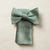 Bar III Men's Sage Solid Bow Tie And Pocket Square Set