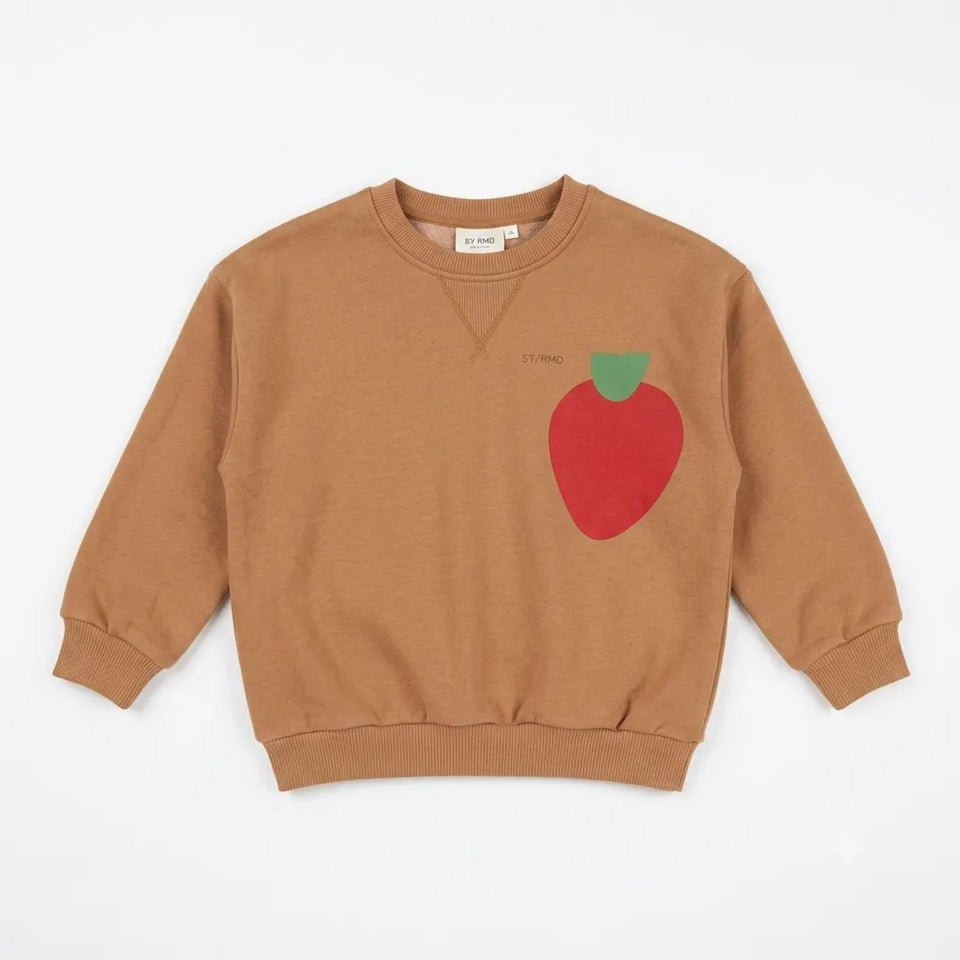 Zara Girl's Light Beige Strawberry Printed Sweatshirts| Zara in Lebanon