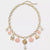 On 34th Women's Pavé, Bead & Imitation Pearl Charm Necklace, 16" + 3" extender