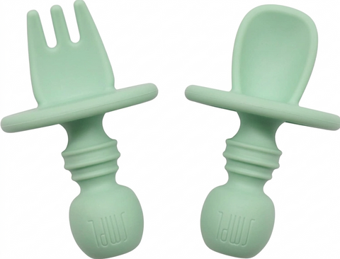 Sinsay Baby Light Green Silicone Cutlery Set | Sinsay in Lebanon